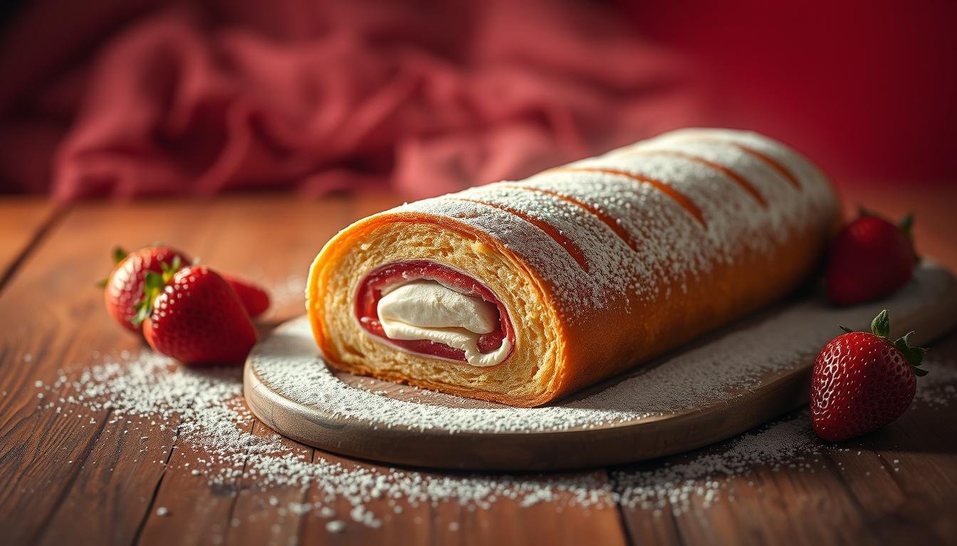 Biskuitroulade Rezept