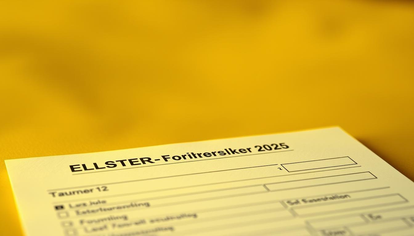 ELSTER-Formular für Steuererklärung 2025